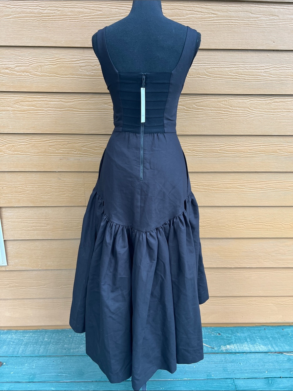 ALICE + OLIVIE Diana Midi Dress *FLAW* - Picture 8 of 15